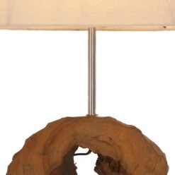 Tischlampe / Tischleuchte, In Bali Handgemacht Aus Naturmaterial - Modell Palau 1 - 59x35x15 Cm -Laden Für Heimbeleuchtung 083ce63468eace674a246008ba337b79