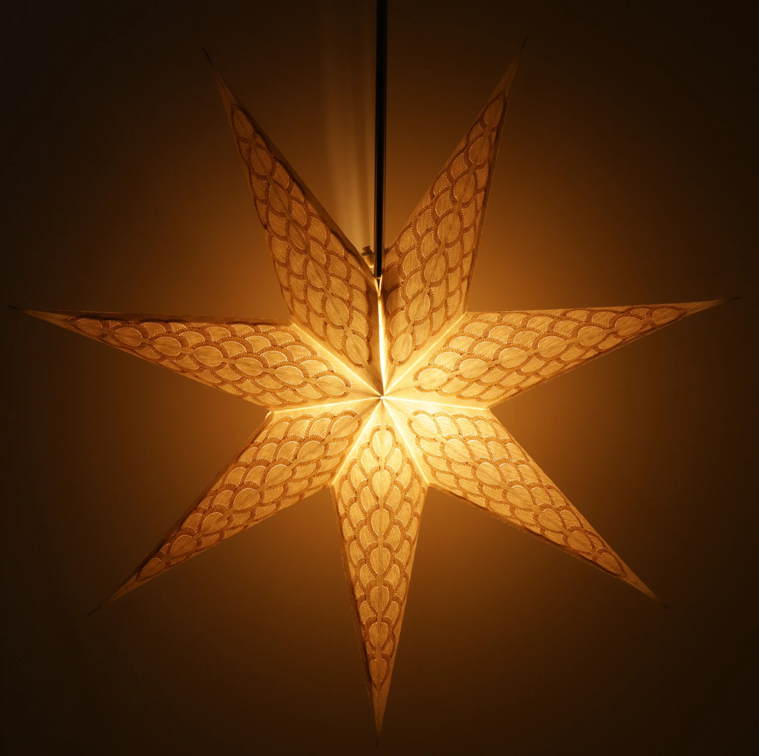 Faltbarer Advents Leucht Papierstern, Weihnachtsstern 60 Cm - Luxury Rama 5 Faltbarer Advents Leucht Papierstern, Weihnachtsstern 60 Cm - Luxury Rama – Bild 3