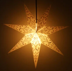 Faltbarer Advents Leucht Papierstern, Weihnachtsstern 60 Cm - Luxury Riva -Laden Für Heimbeleuchtung 11 21 papierstern 21 15