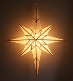 Faltbarer Advents Leucht Papierstern, Weihnachtsstern 70 Cm - Zerberus -Laden Für Heimbeleuchtung 15 05 20 papierstern3 26