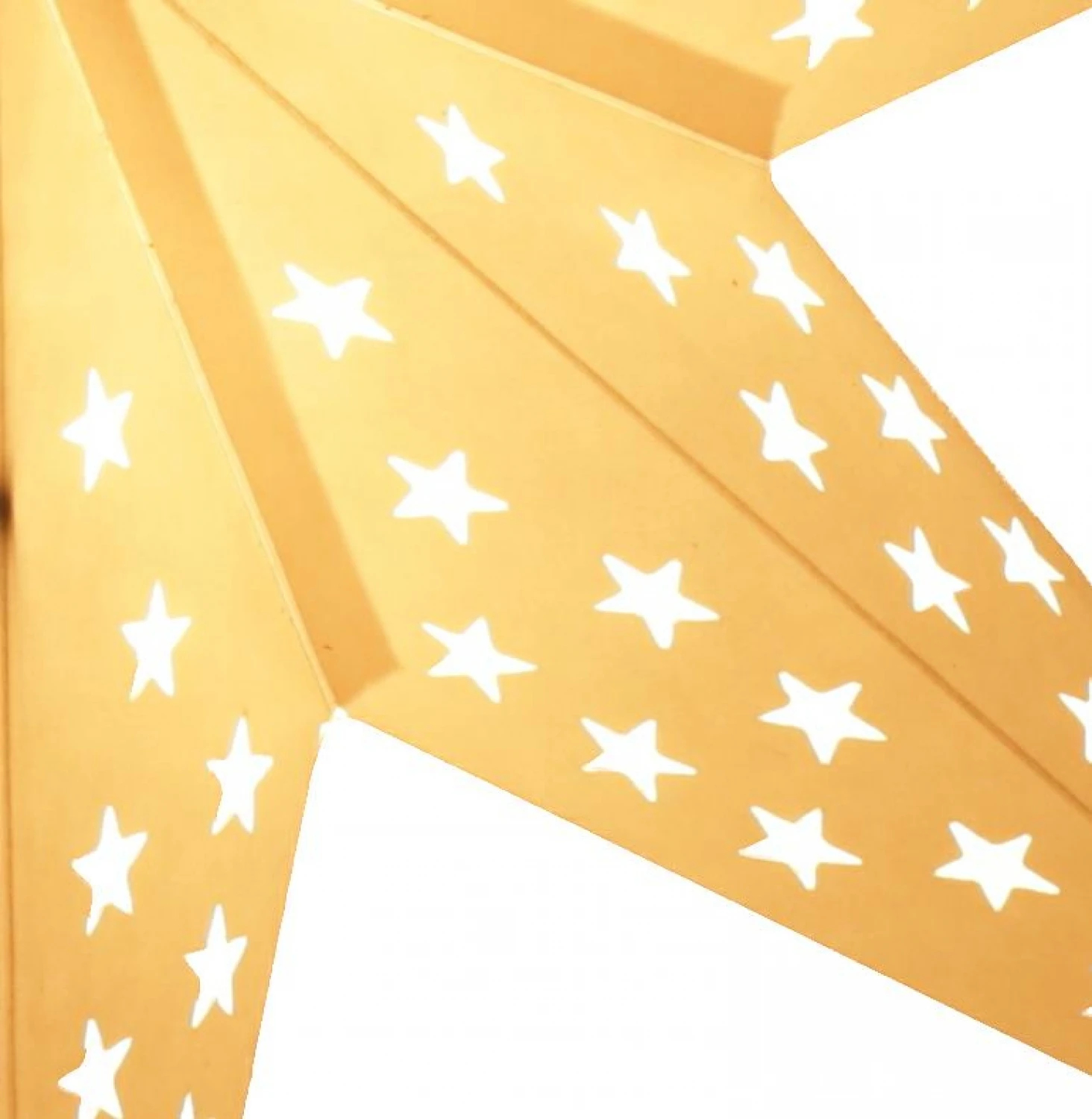 Faltbarer Advents Leucht Papierstern, Weihnachtsstern 60 Cm - Austrinus Weiß 6 Faltbarer Advents Leucht Papierstern, Weihnachtsstern 60 Cm - Austrinus Weiß – Bild 4