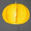 Runder Lokta Papierlampenschirm, Boho Hängelampe Coronada Ø 30 Cm - Gelb 1 Runder Lokta Papierlampenschirm, Boho Hängelampe Coronada Ø 30 Cm - Gelb -Laden Für Heimbeleuchtung 2 21 49365