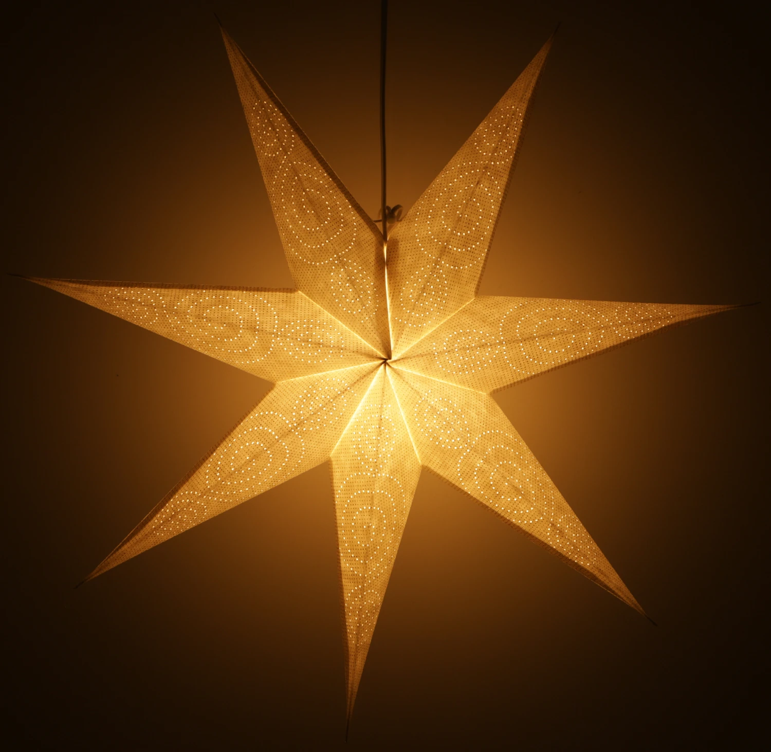 Faltbarer Advents Leucht Papierstern, Weihnachtsstern 60 Cm - Suriname 5 Faltbarer Advents Leucht Papierstern, Weihnachtsstern 60 Cm - Suriname – Bild 3