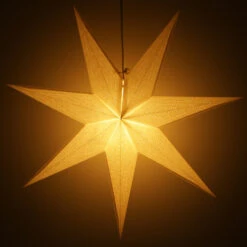 Faltbarer Advents Leucht Papierstern, Weihnachtsstern 60 Cm - Sidonie -Laden Für Heimbeleuchtung 283 09 6102020 20papierstern 11 20 7