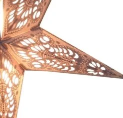 Faltbarer Advents Leucht Papierstern, Weihnachtsstern 40 Cm - Menor Small Nature -Laden Für Heimbeleuchtung 311453f875fb697697fb49481bb8dcdf