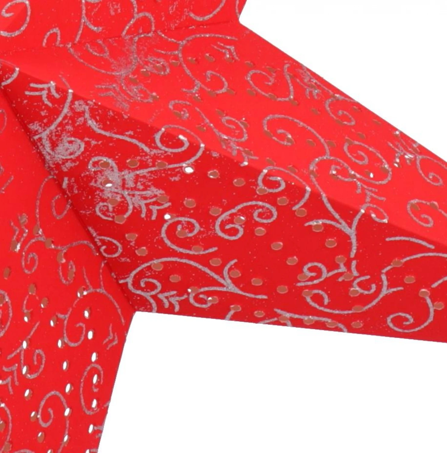 Faltbarer Advents Leucht Papierstern, Weihnachtsstern 60 Cm - Demian Rot 8 Faltbarer Advents Leucht Papierstern, Weihnachtsstern 60 Cm - Demian Rot – Bild 6