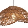 Deckenlampe / Deckenleuchte, In Bali Handgemacht Aus Naturmaterial, Rattan - Modell Molina Braun 37 Cm -Laden Für Heimbeleuchtung 51287 11 2133 lampen 4 22 46
