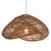 Deckenlampe / Deckenleuchte, In Bali Handgemacht Aus Naturmaterial, Rattan - Modell Molina Braun 50 Cm -Laden Für Heimbeleuchtung 51288 11 2133 lampen 4 22 48