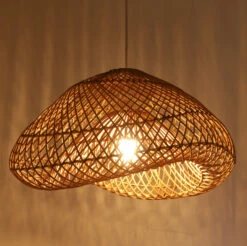 Deckenlampe / Deckenleuchte, In Bali Handgemacht Aus Naturmaterial, Rattan - Modell Molina Braun 50 Cm -Laden Für Heimbeleuchtung 51288 11 2133 lampen 4 22 50