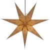 Faltbarer Advents Leucht Papierstern, Weihnachtsstern 60 Cm - Luminea Gold -Laden Für Heimbeleuchtung 51300 11 2133 1359sterne 2022 10