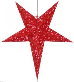 Faltbarer Advents Leucht Papierstern, Weihnachtsstern 60 Cm - Snowflora -Laden Für Heimbeleuchtung 51600 11 2133 1359sterne 2022 14