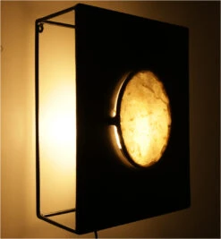 Wandlampe/Wandleuchte Aus Metall - Limona 1 - 30x30x9 Cm