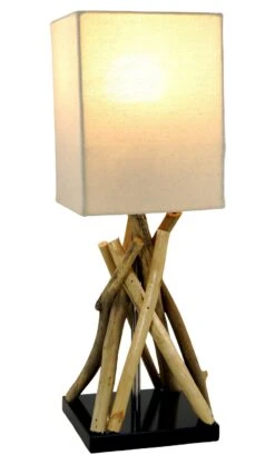 Tischleuchte / Tischlampe Pamplona,Treibholz, Baumwolle, In Bali Handgemacht Aus Naturmaterial - Modell Pamplona - 42x15x15 Cm 8 Tischleuchte / Tischlampe Pamplona,Treibholz, Baumwolle, In Bali Handgemacht Aus Naturmaterial - Modell Pamplona - 42x15x15 Cm -Laden Für Heimbeleuchtung 7 18dsc06217