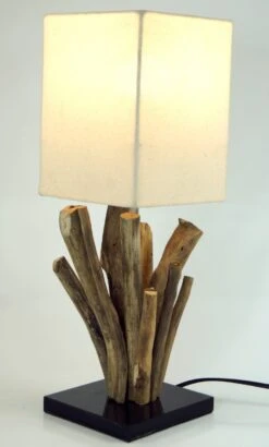 Tischleuchte / Tischlampe Vigo, Treibholz, Baumwolle, In Bali Handgemacht Aus Naturmaterial - Modell Vigo - 43x15x15 Cm 8 Tischleuchte / Tischlampe Vigo, Treibholz, Baumwolle, In Bali Handgemacht Aus Naturmaterial - Modell Vigo - 43x15x15 Cm -Laden Für Heimbeleuchtung 7 18dsc06220