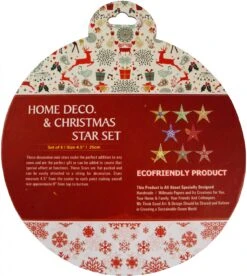 8 Stk. Stern Lichterkette, Papier Ministern 20 Cm Set, Faltbar - Mehrfarbig -Laden Für Heimbeleuchtung 7 18dsc06275