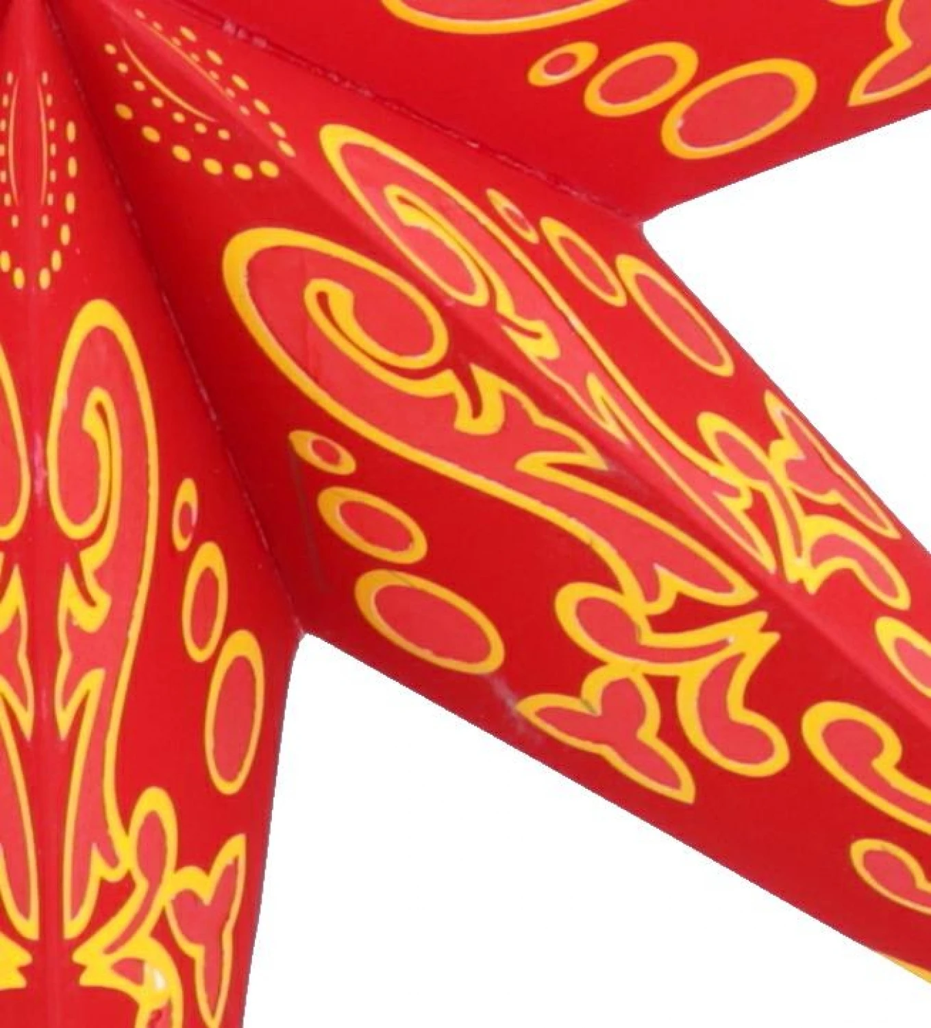 Faltbarer Advents Leucht Papierstern, Weihnachtsstern 60 Cm - Fuego 7 Faltbarer Advents Leucht Papierstern, Weihnachtsstern 60 Cm - Fuego – Bild 5