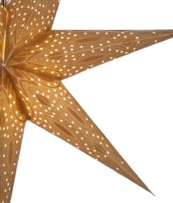 Faltbarer Advents Leucht Papierstern, Weihnachtsstern 60 Cm - Luminea Gold -Laden Für Heimbeleuchtung ac624926707b08815d062ffaef9e1d24