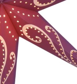 Faltbarer Advents Leucht Papierstern, Weihnachtsstern 80 Cm - Pagos -Laden Für Heimbeleuchtung bd00ff89144b59b9d82330406d42f9dd