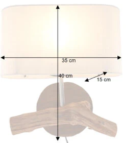 Wandlampe / Wandleuchte / Wandleuchte, In Bali Handgefertigt Aus Naturmaterial, Baumwolle - Modell Mokka - 40x35x15 Cm 9 Wandlampe / Wandleuchte / Wandleuchte, In Bali Handgefertigt Aus Naturmaterial, Baumwolle - Modell Mokka - 40x35x15 Cm -Laden Für Heimbeleuchtung bemassung 42758