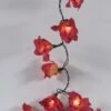 Lotus Blüten LED Lichterkette 20 Stk. - Blüte Rot -Laden Für Heimbeleuchtung bluetenlichterkette27520102