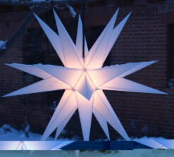 LED Ministern Baltasar Für Innen Und Außen - Weiß / Erweiterungsset Ohne Trafo - 18x18x18 Cm -Laden Für Heimbeleuchtung bueropc190090