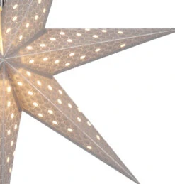 Faltbarer Advents Leucht Papierstern, Weihnachtsstern 60 Cm - Lunara Silver -Laden Für Heimbeleuchtung cd5b9e90663f80f39888f5c2932a4a52