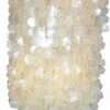 Deckenlampe / Deckenleuchte, Muschelleuchte Aus Hunderten Capiz, Perlmutt Plättchen - Modell Sabah XL - 200x40x40 Cm -Laden Für Heimbeleuchtung deckenlampe deckenleuchte sabah xl muschelleuchte hunderten capiz perlmutt plaettchen 14995