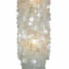 Deckenlampe / Deckenleuchte, Muschelleuchte Aus Hunderten Capiz, Perlmutt Plättchen - Modell Samoa Long - Weiß - 100x40x40 Cm -Laden Für Heimbeleuchtung deckenlampe deckenleuchte samoa long muschelleuchte hunderten capiz perlmutt plaettchen 14992