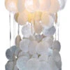 Deckenlampe / Deckenleuchte, Muschelleuchte Aus Hunderten Capiz, Perlmutt Plättchen - Modell Shells 40 Cm Weiß 2 Deckenlampe / Deckenleuchte, Muschelleuchte Aus Hunderten Capiz, Perlmutt Plättchen - Modell Shells 40 Cm Weiß -Laden Für Heimbeleuchtung deckenlampe deckenleuchte shells muschelleuchte hunderten capiz perlmutt plaettchen 14442 1