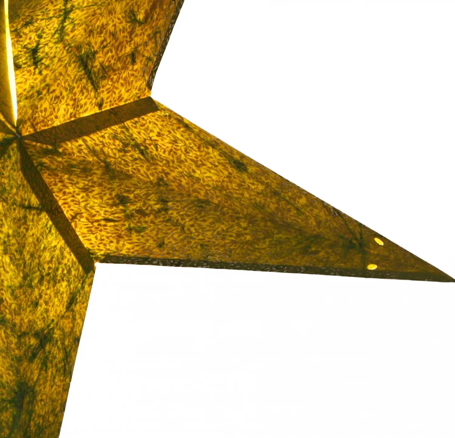 Faltbarer Advents Leucht Papierstern, Weihnachtsstern 60 Cm - Abacus Grün 6 Faltbarer Advents Leucht Papierstern, Weihnachtsstern 60 Cm - Abacus Grün – Bild 4