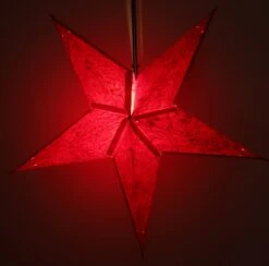 Faltbarer Advents Leucht Papierstern, Weihnachtsstern 60 Cm - Hercules -Laden Für Heimbeleuchtung f 19 04 16085 1