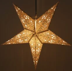 Faltbarer Advents Leucht Papierstern, Weihnachtsstern 60 Cm - Miraflor -Laden Für Heimbeleuchtung f 19 05 38221 1