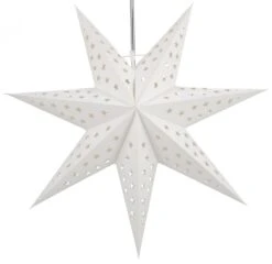 Faltbarer Advents Leucht Papierstern, Weihnachtsstern 60 Cm - Austrinus Weiß 8 Faltbarer Advents Leucht Papierstern, Weihnachtsstern 60 Cm - Austrinus Weiß -Laden Für Heimbeleuchtung f 19 09 14880 3