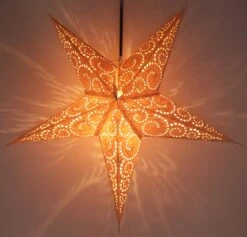 Faltbarer Advents Leucht Papierstern, Weihnachtsstern 60 Cm - Attila -Laden Für Heimbeleuchtung f 19 09 16086 3