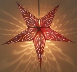 Faltbarer Advents Leucht Papierstern, Weihnachtsstern 60 Cm - Antaris Purple -Laden Für Heimbeleuchtung f 19 09 18994 1