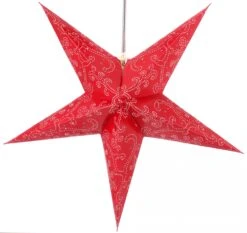 Faltbarer Advents Leucht Papierstern, Weihnachtsstern 60 Cm - Tantalos Rot -Laden Für Heimbeleuchtung f 19 09 22090 3