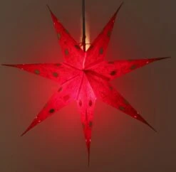 Faltbarer Advents Leucht Papierstern, Weihnachtsstern 60 Cm - Agamemnon -Laden Für Heimbeleuchtung f 19 09 22236 3