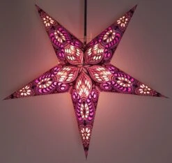 Faltbarer Advents Leucht Papierstern, Weihnachtsstern 60 Cm - Menor Violett/natur 9 Faltbarer Advents Leucht Papierstern, Weihnachtsstern 60 Cm - Menor Violett/natur -Laden Für Heimbeleuchtung f 19 09 24592 1