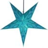 Faltbarer Advents Leucht Papierstern, Weihnachtsstern 60 Cm - Munos Türkis -Laden Für Heimbeleuchtung f 19 09 29589 1