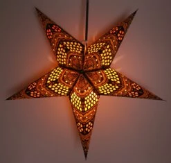 Faltbarer Advents Leucht Papierstern, Weihnachtsstern 60 Cm - Horus Gelb/orange 9 Faltbarer Advents Leucht Papierstern, Weihnachtsstern 60 Cm - Horus Gelb/orange -Laden Für Heimbeleuchtung f 19 09 32982 1