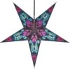 Faltbarer Advents Leucht Papierstern, Weihnachtsstern 60 Cm - Menor Blau/lila -Laden Für Heimbeleuchtung f 19 09 33900 1