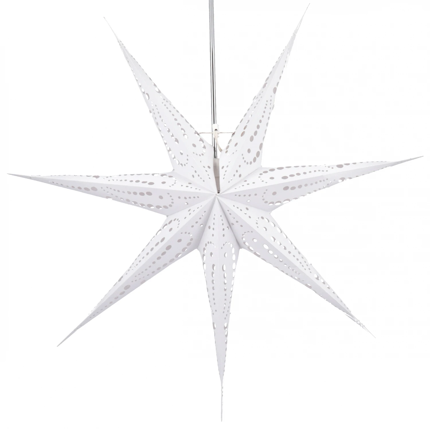 Faltbarer Advents Leucht Papierstern, Weihnachtsstern 80 Cm - Arturo 4 Faltbarer Advents Leucht Papierstern, Weihnachtsstern 80 Cm - Arturo – Bild 2