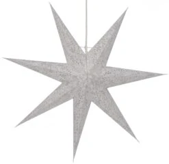 Faltbarer Advents Leucht Papierstern, Weihnachtsstern 60 Cm - Osiris Weiß -Laden Für Heimbeleuchtung f 19 09 9 apapierstern 35