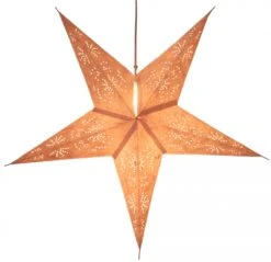 Faltbarer Advents Leucht Papierstern, Weihnachtsstern 60 Cm - Perseus Naturweiß -Laden Für Heimbeleuchtung f 19 09 9 apapierstern 70