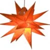 Faltbarer Advents Leucht Papierstern, 3D Weihnachtsstern - Multipointer Small Orange - 45x45x45 Cm Ø45 Cm -Laden Für Heimbeleuchtung f 19 09 9 apapierstern 96