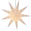 Faltbarer Advents Leucht Papierstern, Weihnachtsstern 40 Cm - Phoenix Naturweiß -Laden Für Heimbeleuchtung f 19 09 9 apapierstern mit muster 22