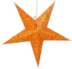 Faltbarer Advents Leucht Papierstern, Weihnachtsstern 40 Cm - Mercury Small Orange -Laden Für Heimbeleuchtung f 19 09 9 apapierstern mit muster 31