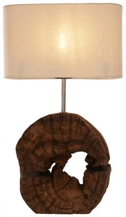 Tischlampe / Tischleuchte, In Bali Handgemacht Aus Naturmaterial - Modell Palau 2 - 59x35x15 Cm -Laden Für Heimbeleuchtung f 19 09 9 atreibholz lampe 1