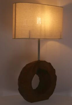 Tischlampe / Tischleuchte, In Bali Handgemacht Aus Naturmaterial - Modell Palau 1 - 59x35x15 Cm -Laden Für Heimbeleuchtung f 19 09 9 atreibholz lampe 9 1