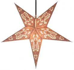 Faltbarer Advents Leucht Papierstern, Weihnachtsstern 60 Cm - Menor Nature -Laden Für Heimbeleuchtung f 19 09 914858 2